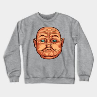 Ugly Gurn Face Crewneck Sweatshirt